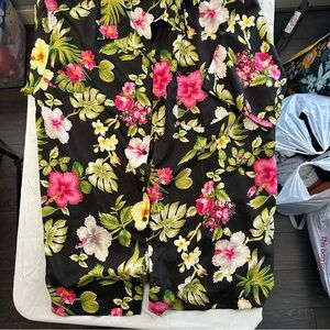 Tropical Floral Men's Casual Shirt